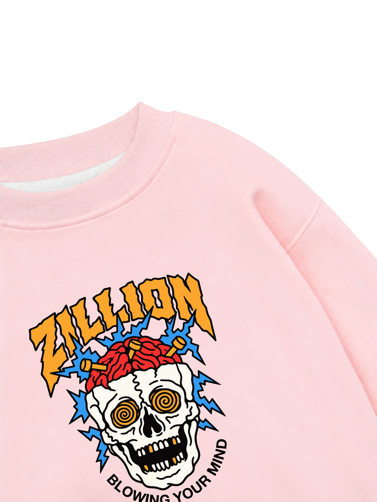 Áo Sweater Nỉ Hai Da Blowing Your Mind
