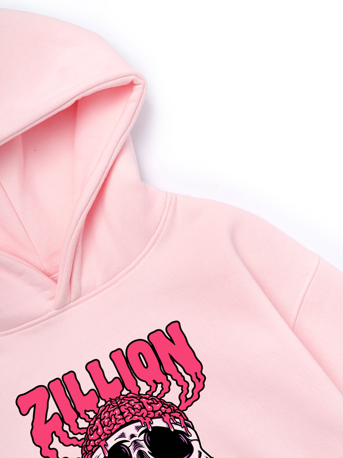 Áo Hoodie Nỉ Hai Da Brain