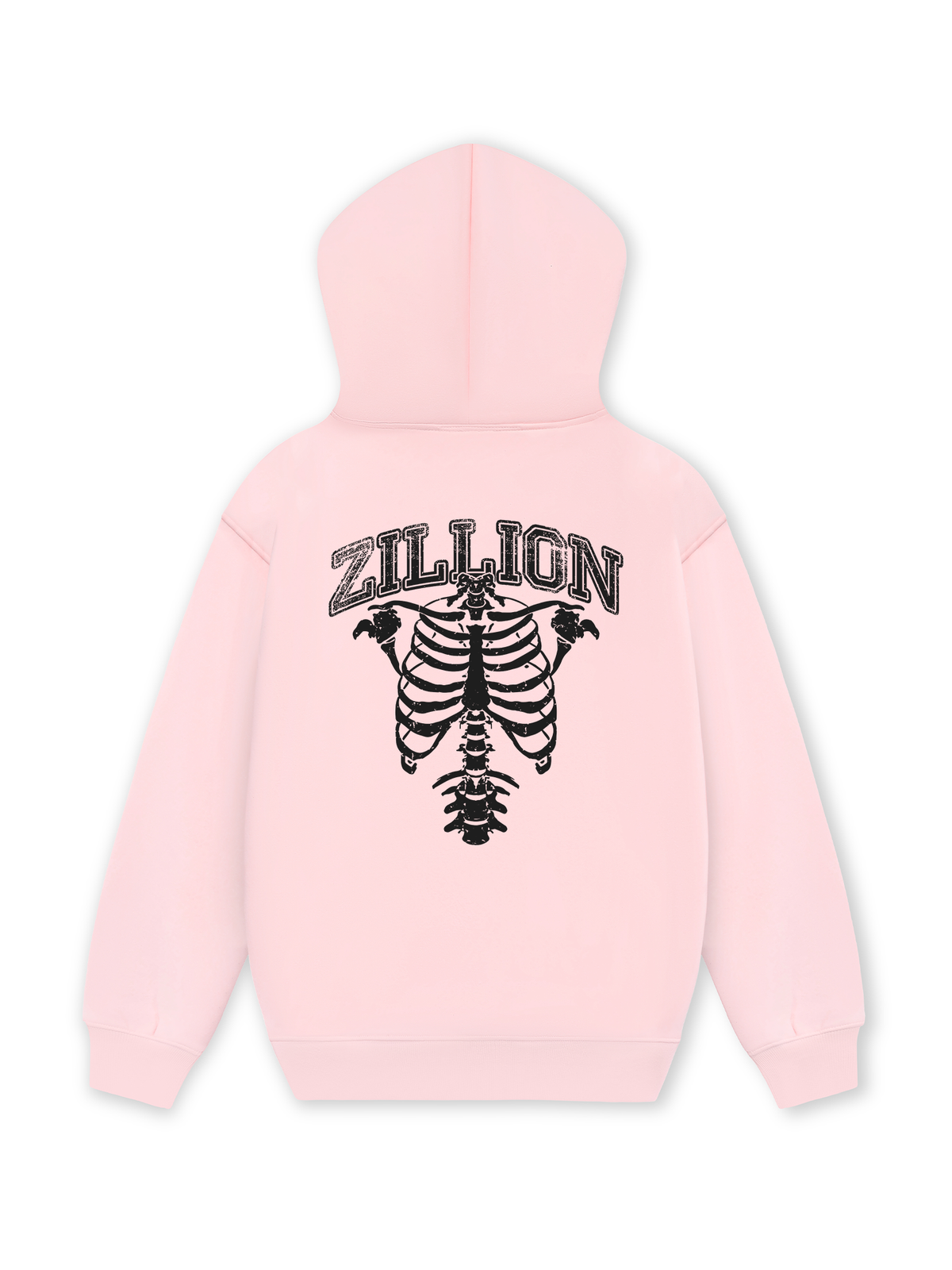 Áo Hoodie Nỉ Hai Da Body Bones Zillion