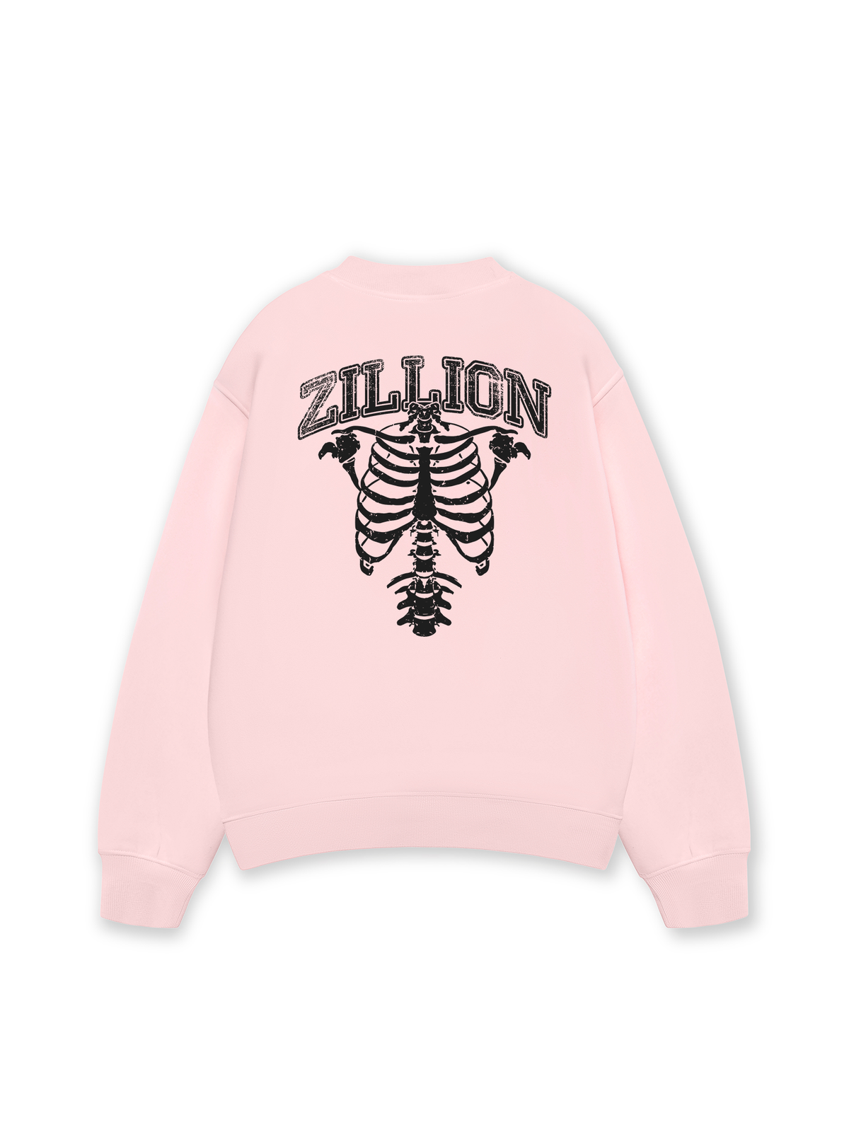 Áo Sweater Nỉ Hai Da Body Bones Zillion