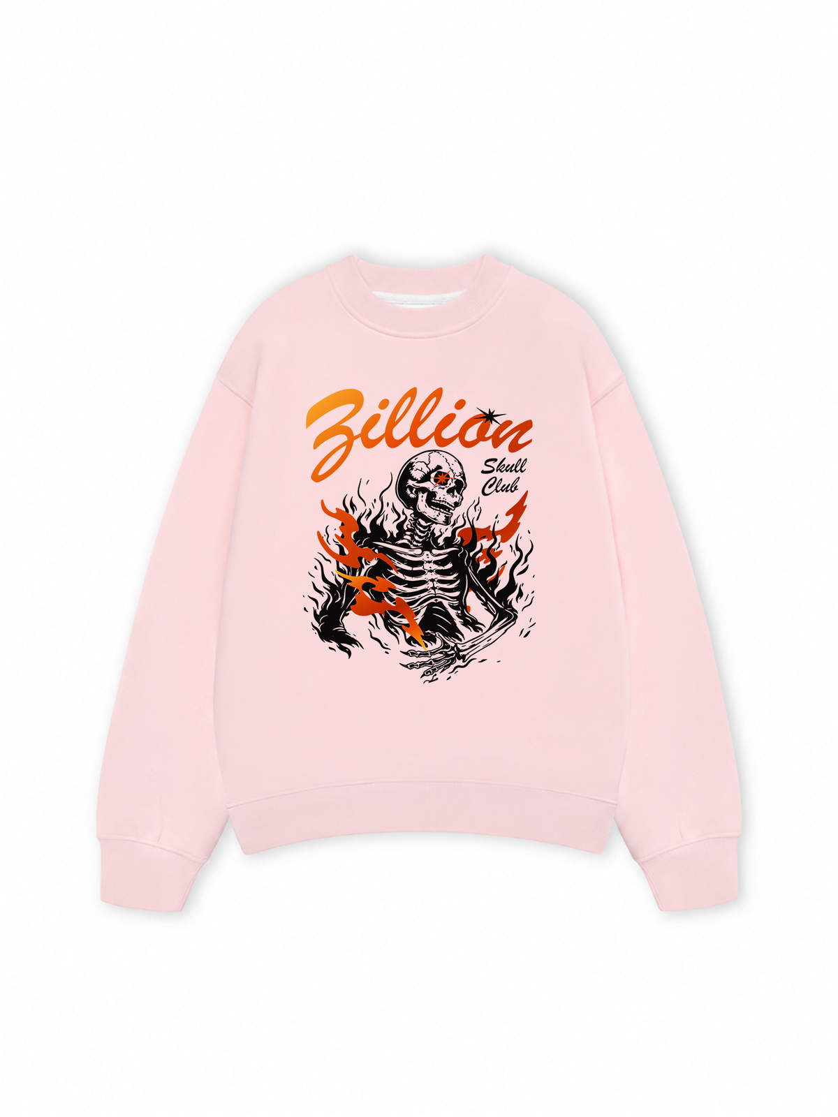 Áo Sweater Nỉ Hai Da Skull Club