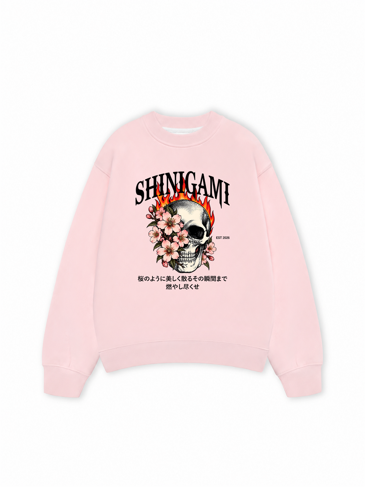 Áo Sweater Nỉ Hai Da Shinigami
