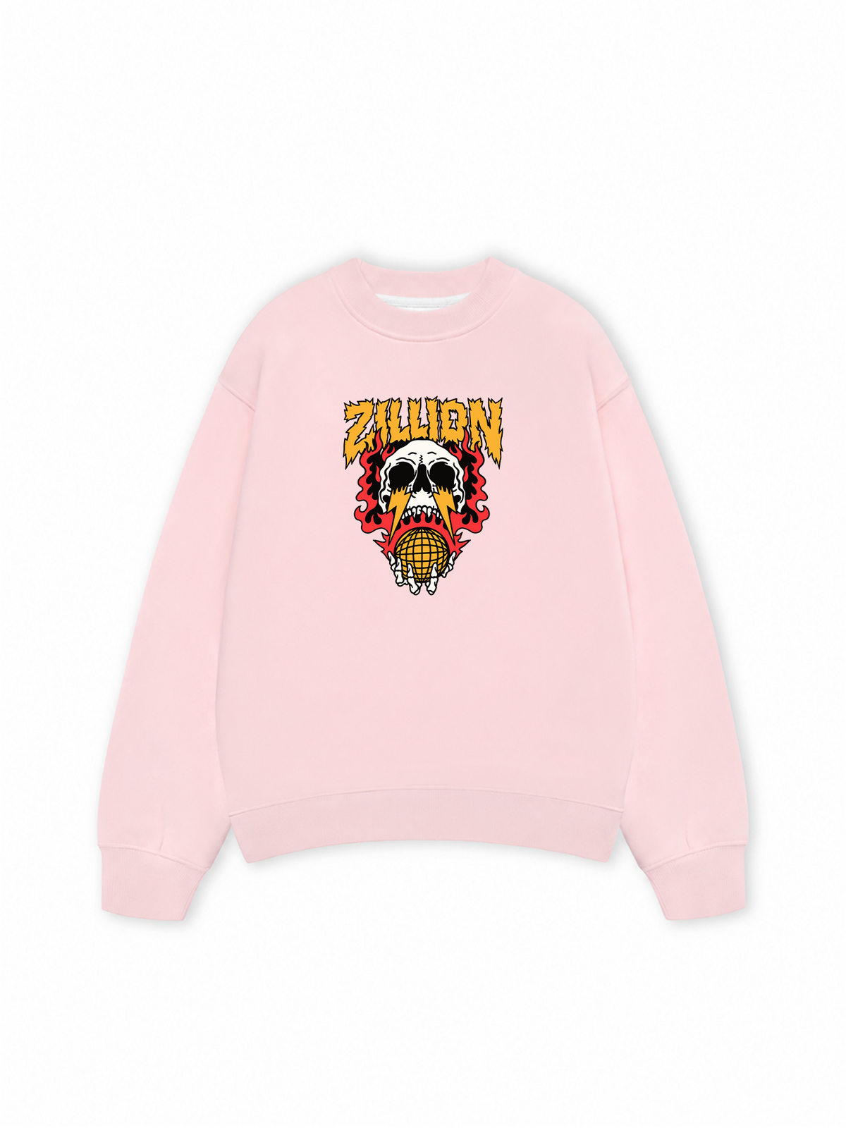 Áo Sweater Nỉ Hai Da Skull Global