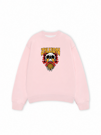 Áo Sweater Nỉ Hai Da Skull Global