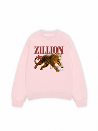 Áo Sweater Nỉ Hai Da Zillion Leopard Vibe