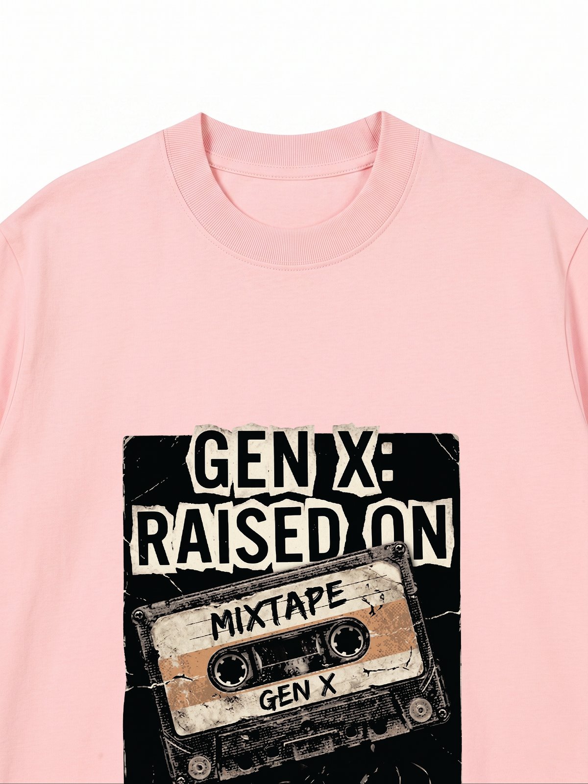 Áo Thun Relaxed Fit Gen X Raised On