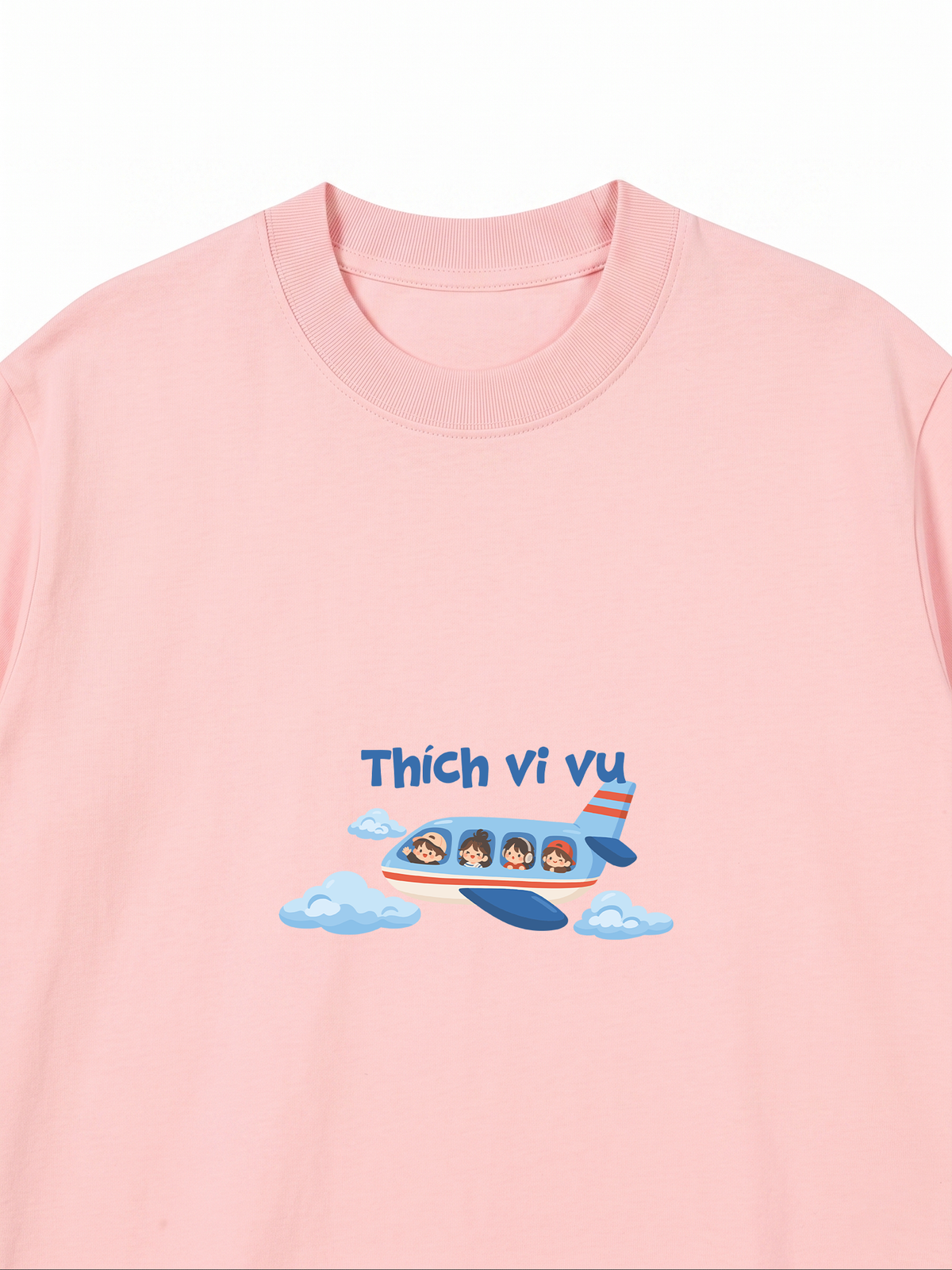 Áo Thun Relaxed Fit Thích Vi Vu