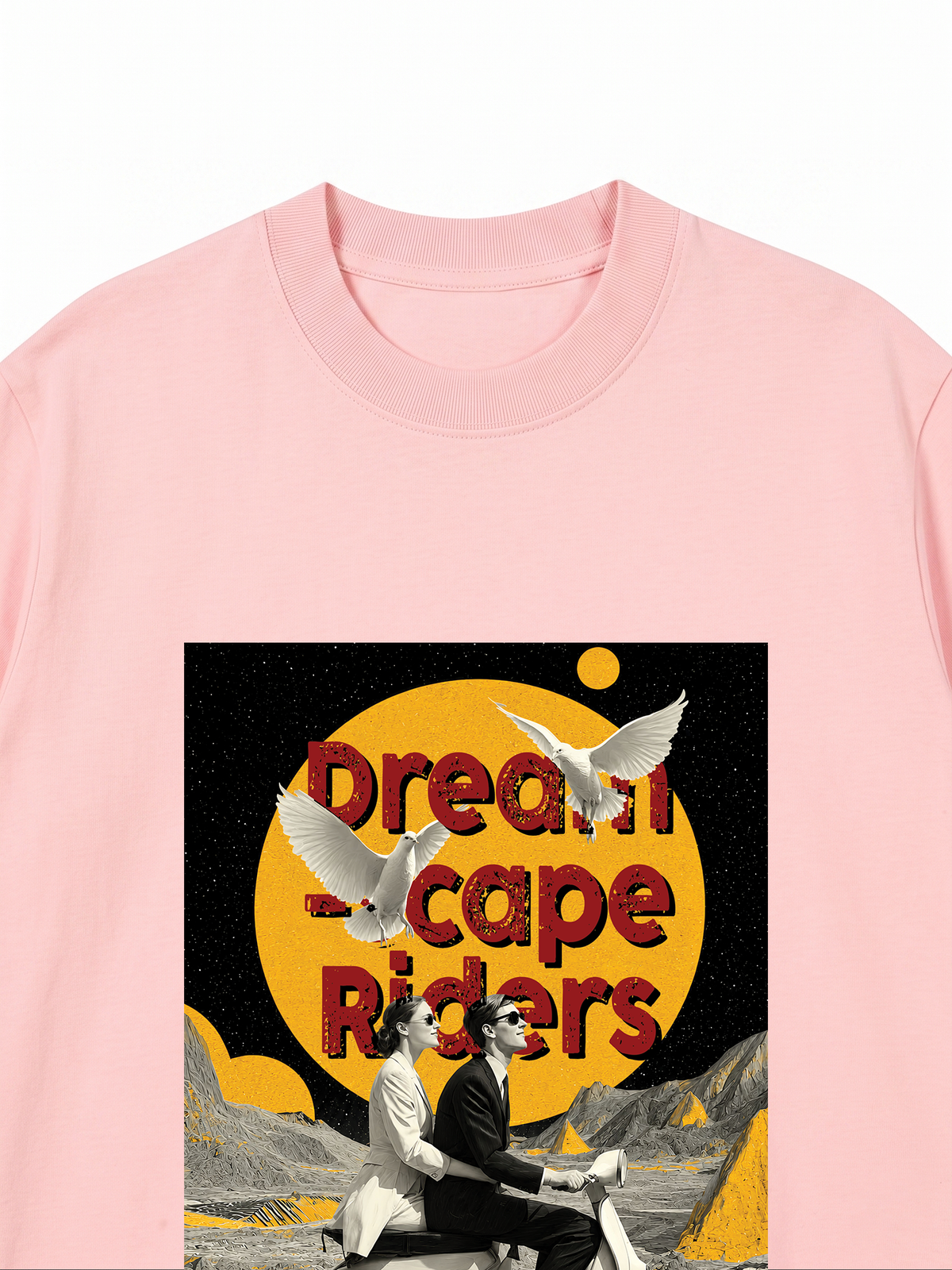 Áo Thun Relaxed Fit Dreamscape Rider