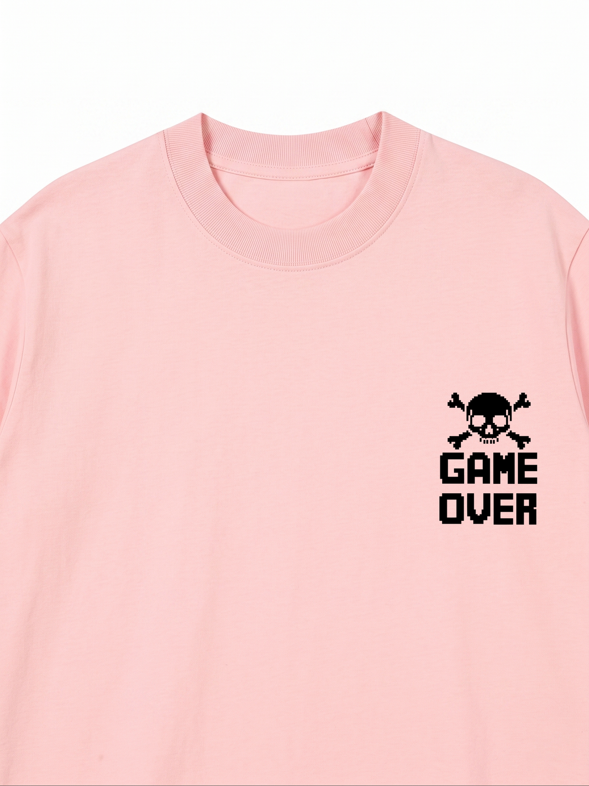 Áo Thun Relaxed Fit Skull Game Over