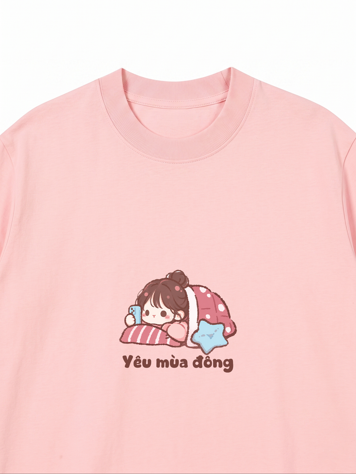 Áo Thun Relaxed Fit Yêu Mùa Đông