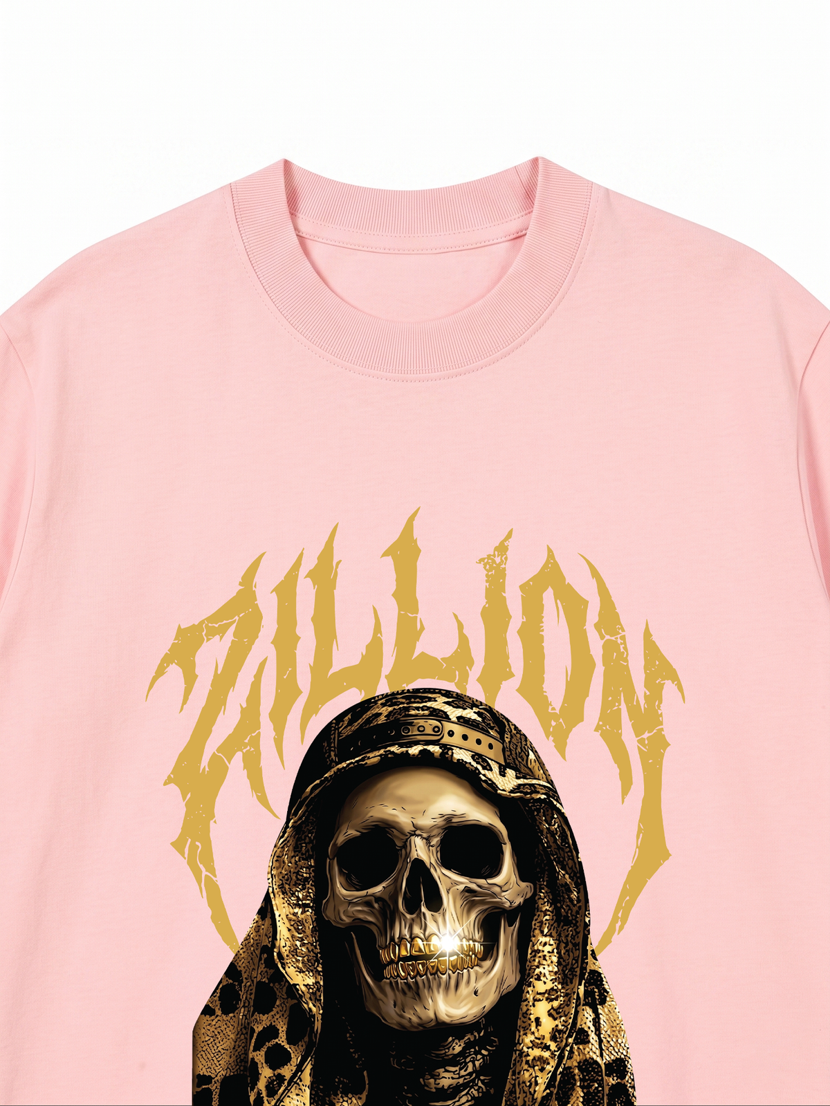 Áo Thun Relaxed Fit Golden Skull
