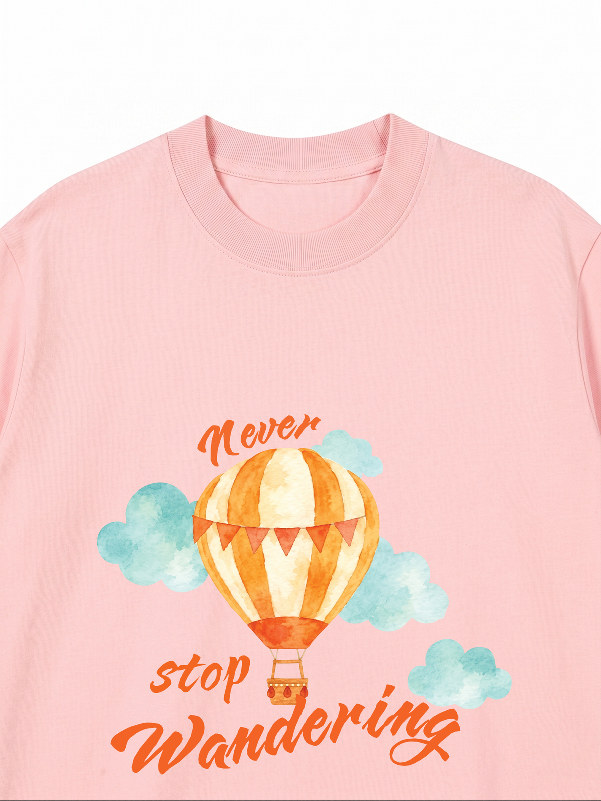 Áo Thun Relaxed Fit Never Stop Wandering