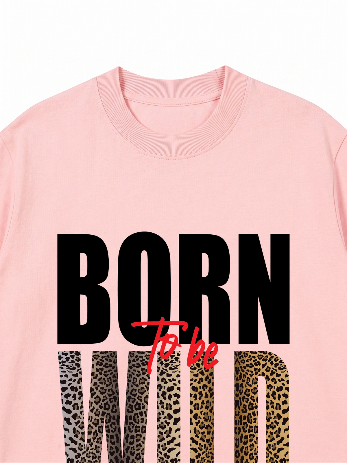 Áo Thun Relaxed Fit Born To Be Wild