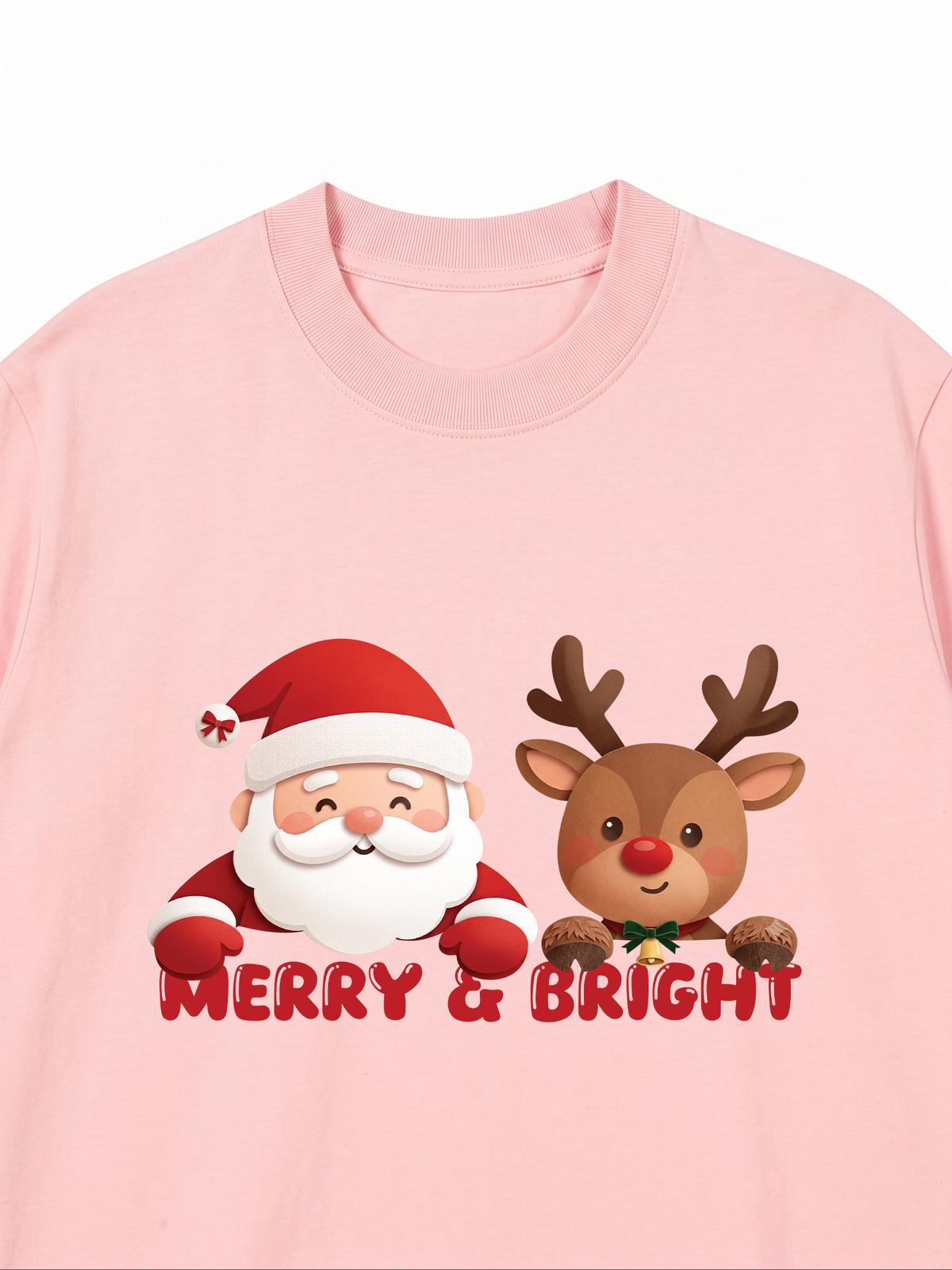 Áo Thun Relaxed Fit Merry & Bright