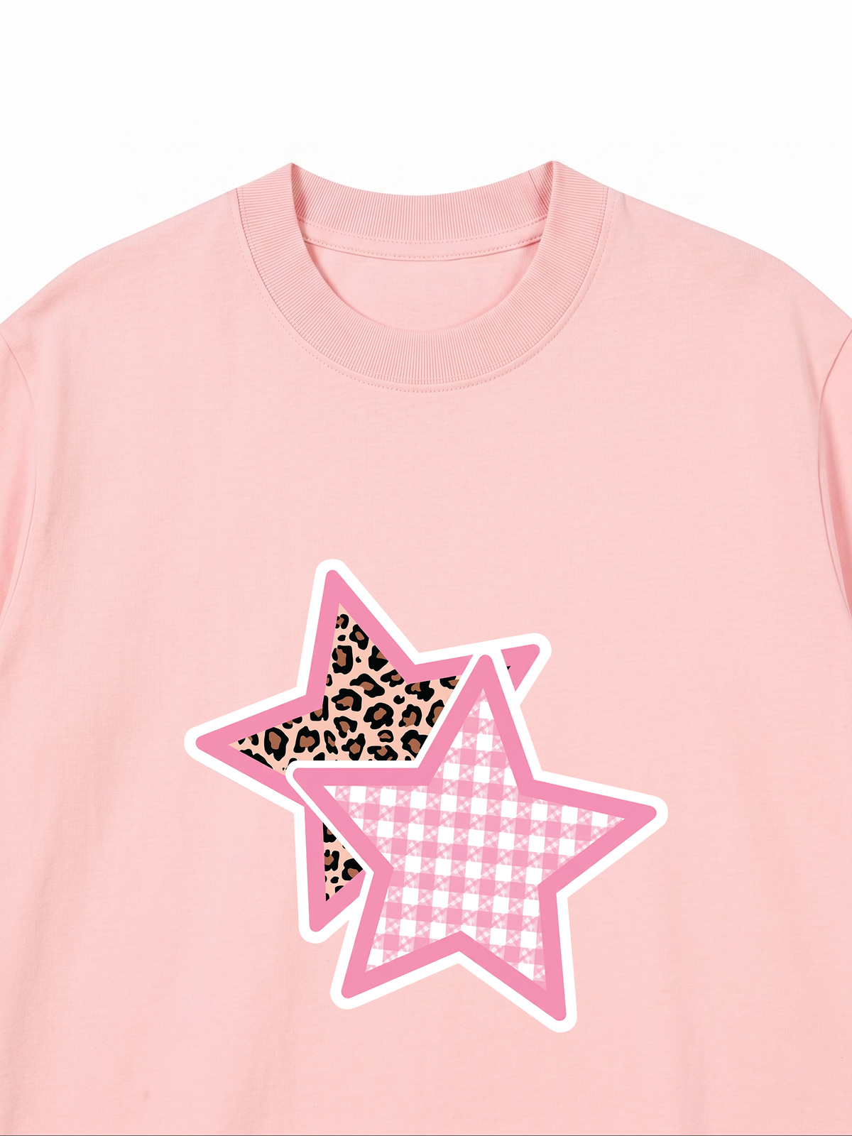 Áo Thun Relaxed Fit Leopard Star