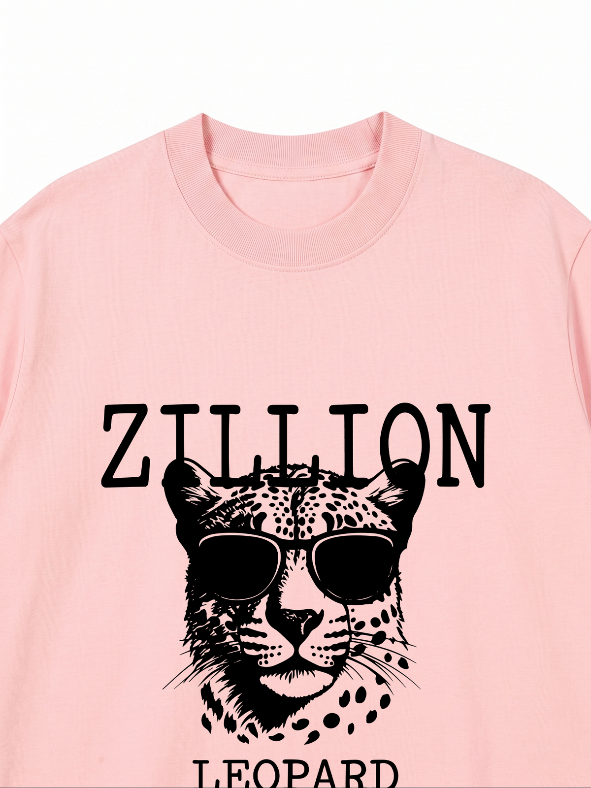 Áo Thun Relaxed Fit Zillion Leopard
