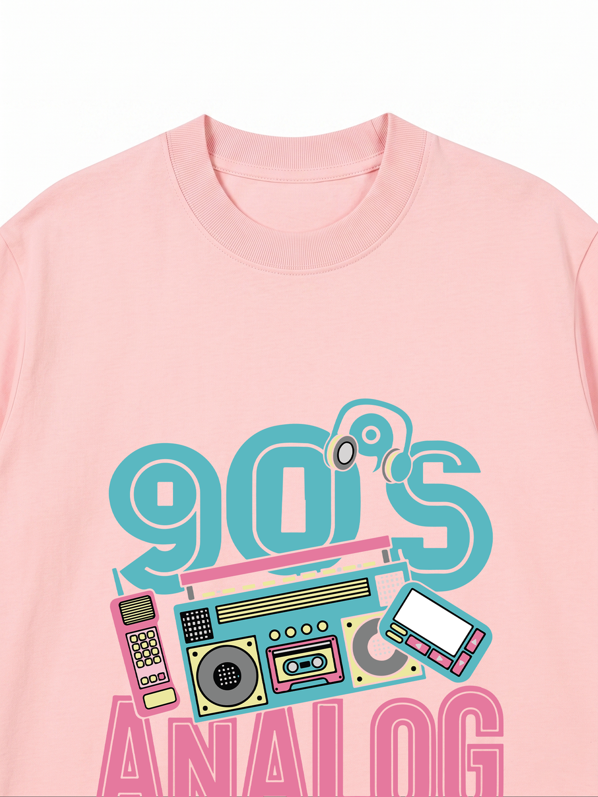 Áo Thun Relaxed Fit 90s Analog