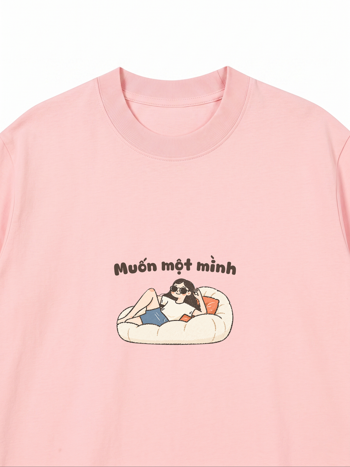 Áo Thun Relaxed Fit Muốn Một Mình