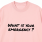 Áo Thun Relaxed Fit Car What Is Your Emergency