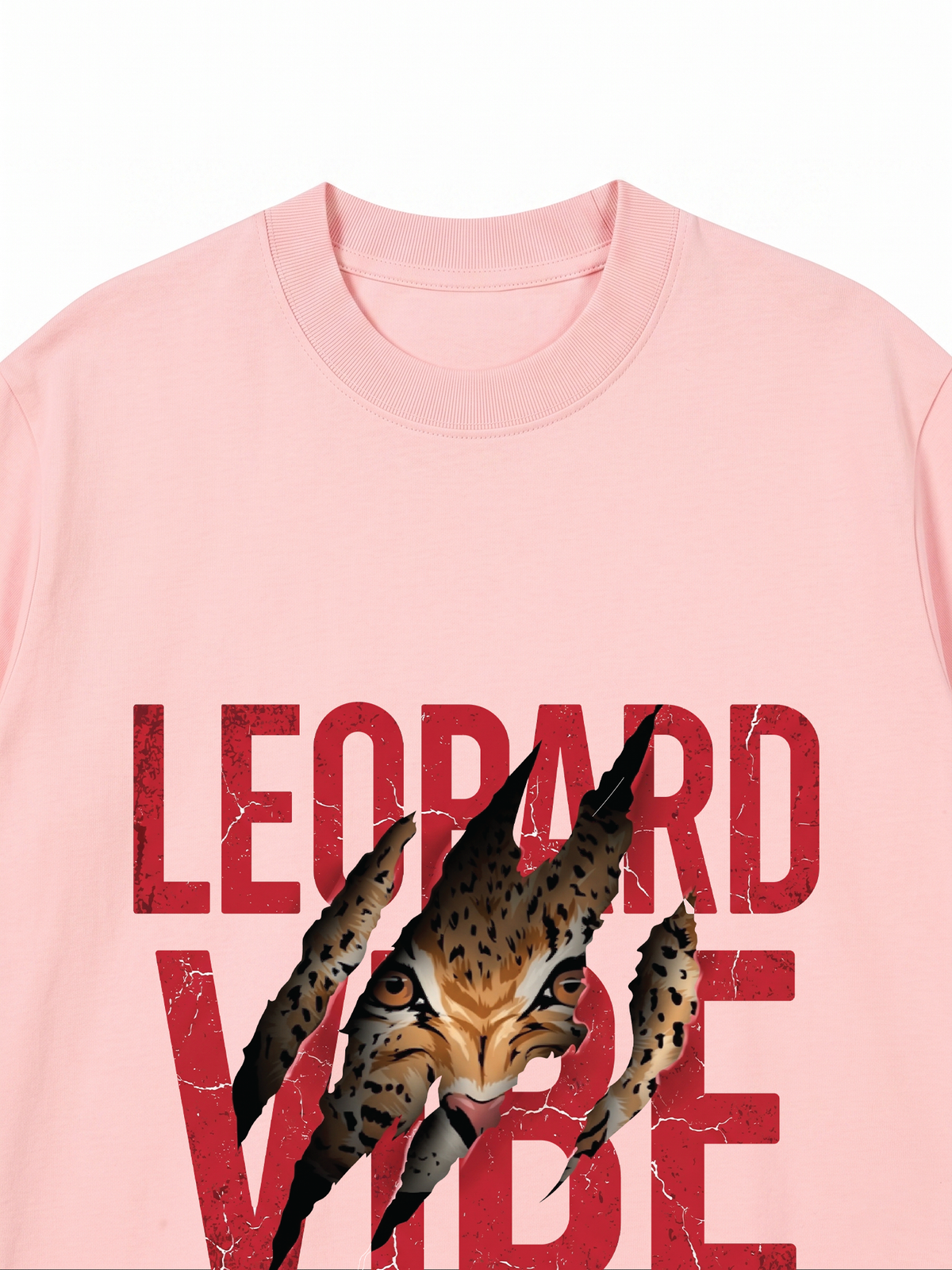 Áo Thun Relaxed Fit Leopard Rip