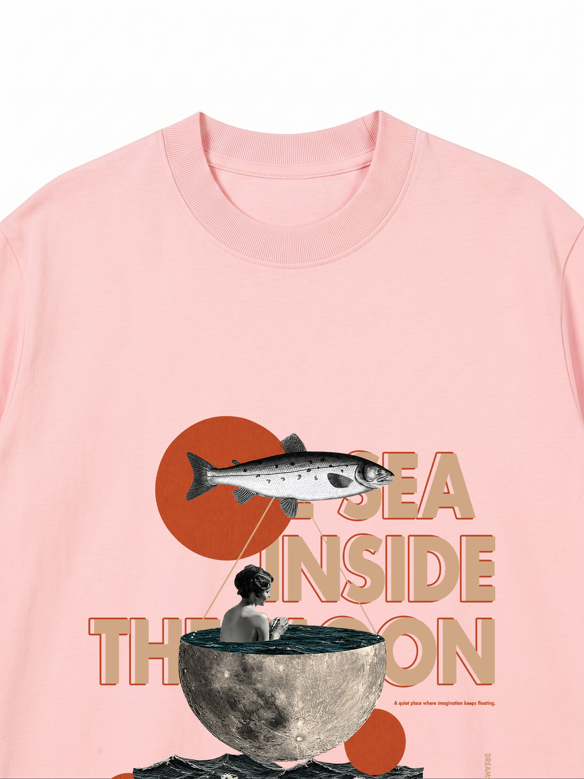 Áo Thun Relaxed Fit THE SEA INSIDE THE MOON