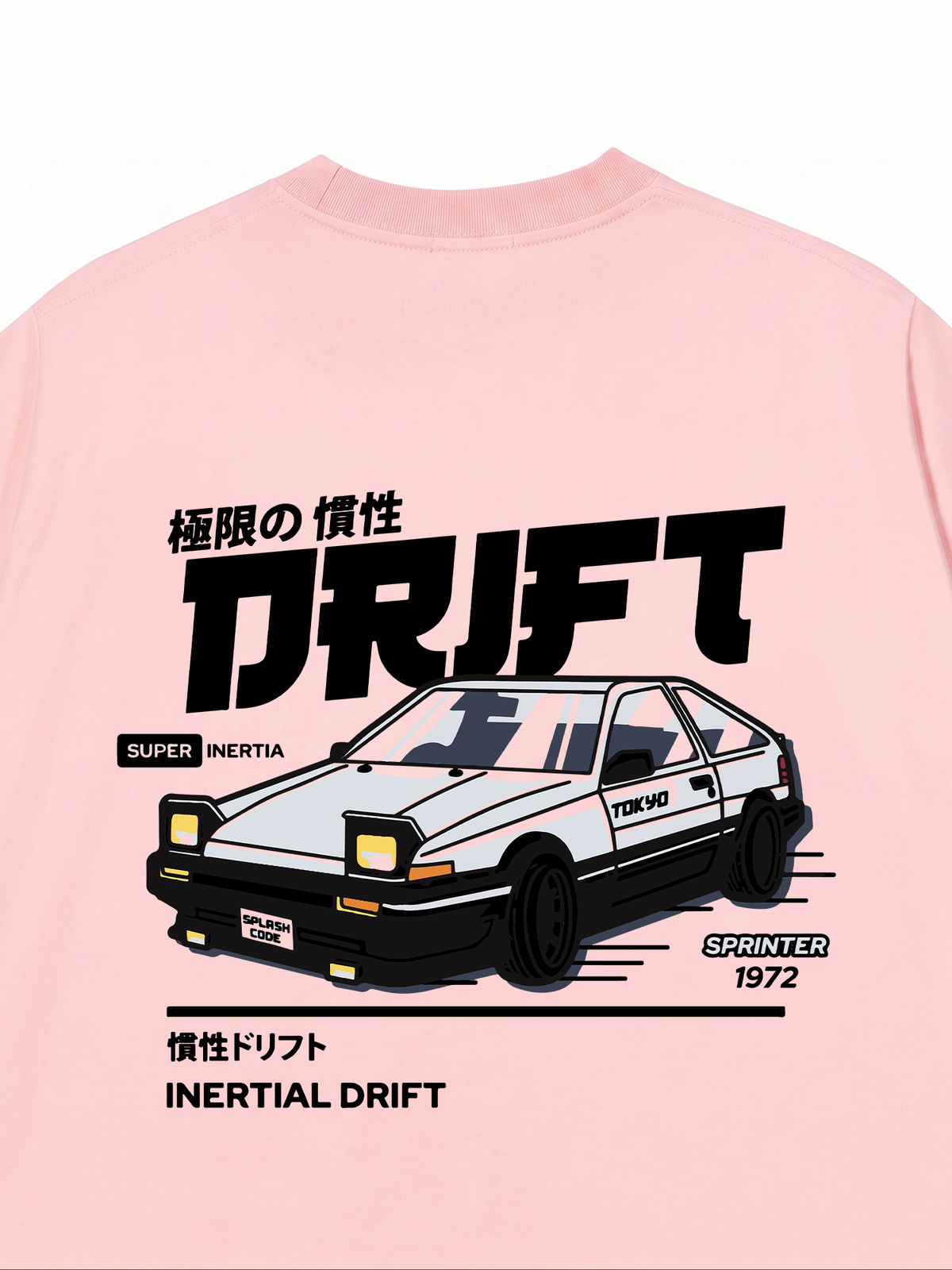 Áo Thun Relaxed Fit Car Drift
