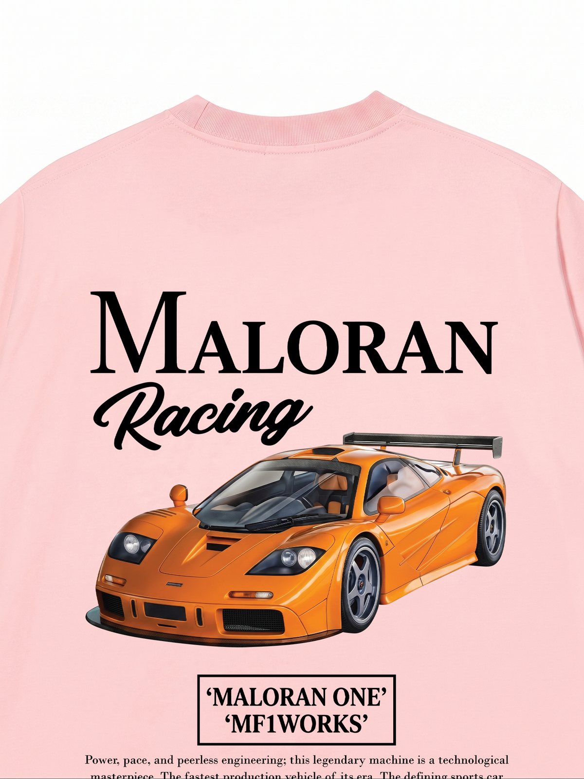 Áo Thun Relaxed Fit Car Maloran Racing