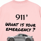 Áo Thun Relaxed Fit Car What Is Your Emergency