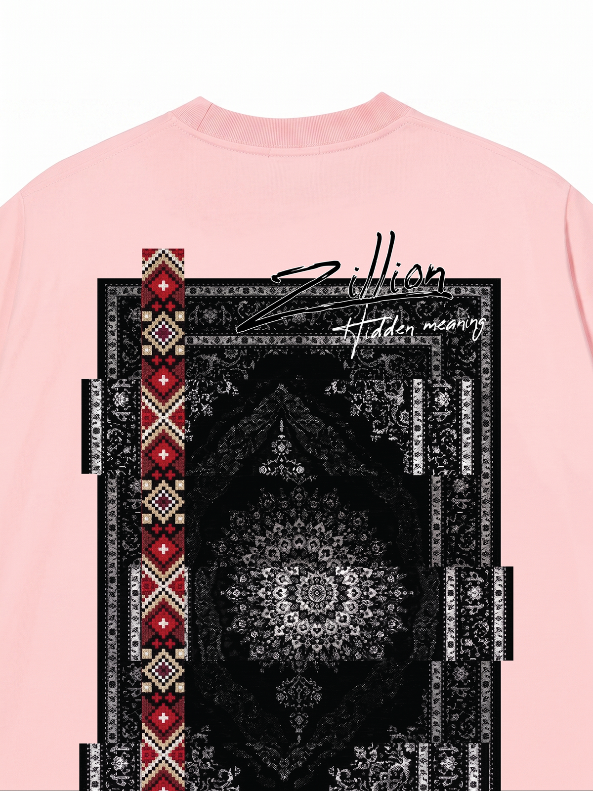 Áo Thun Relaxed Fit Zillion Black Rug