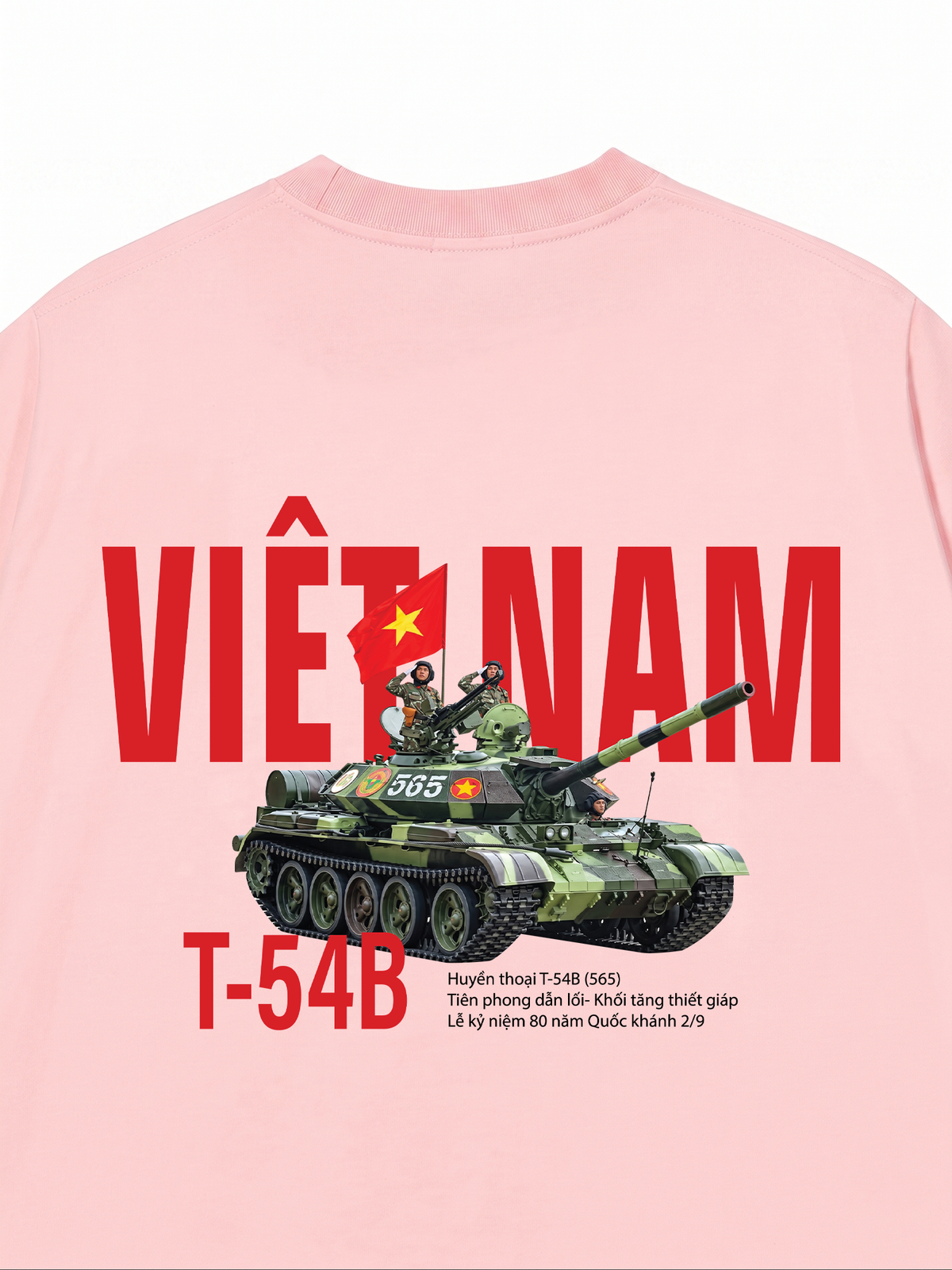 Áo Thun Relaxed Fit Việt Nam T-54B