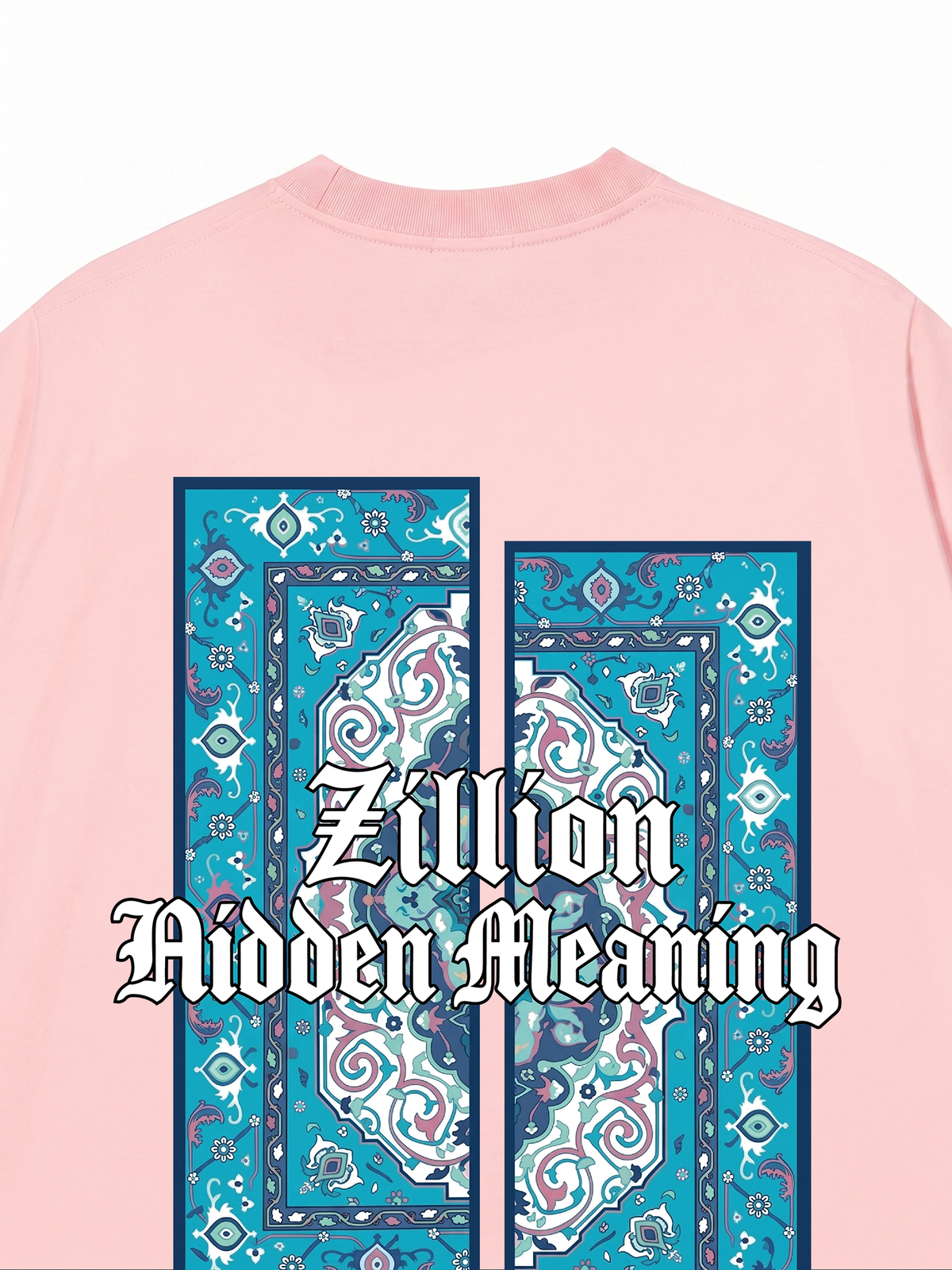 Áo Thun Relaxed Fit Zillion Blue Rug