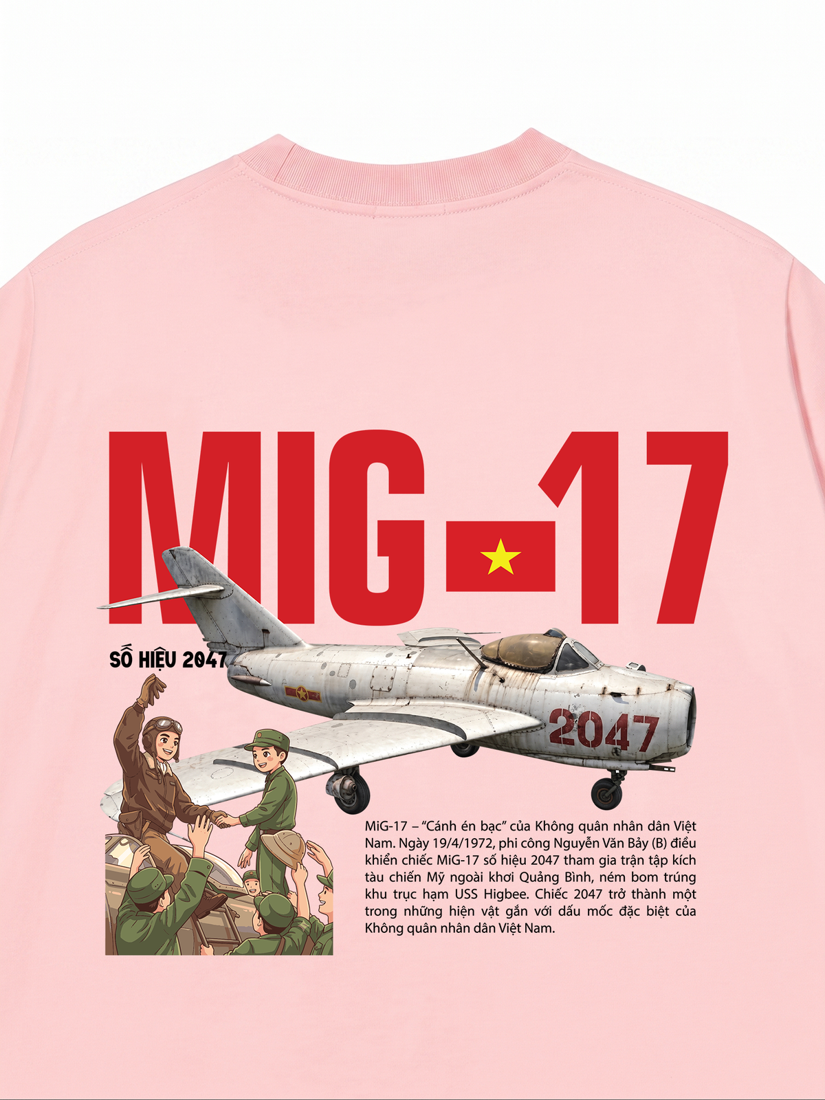 Áo Thun Relaxed Fit Mig-17
