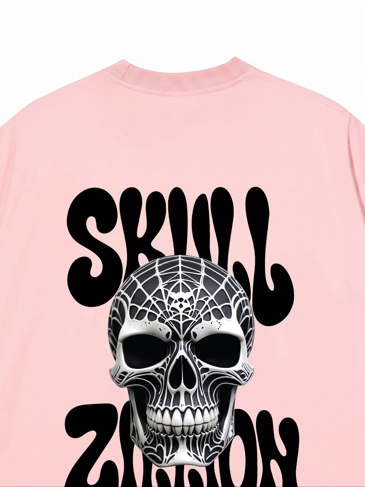 Áo Thun Relaxed Fit Spider Skull