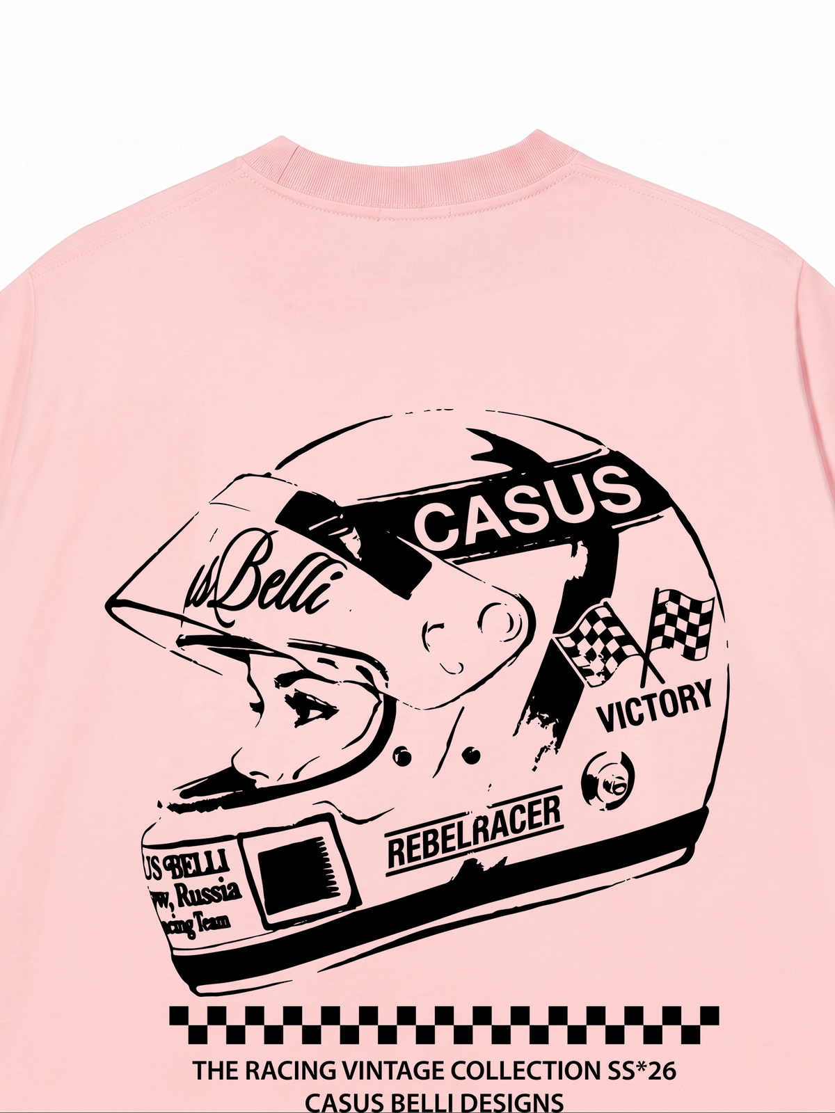 Áo Thun Relaxed Fit Car Racing Vibes