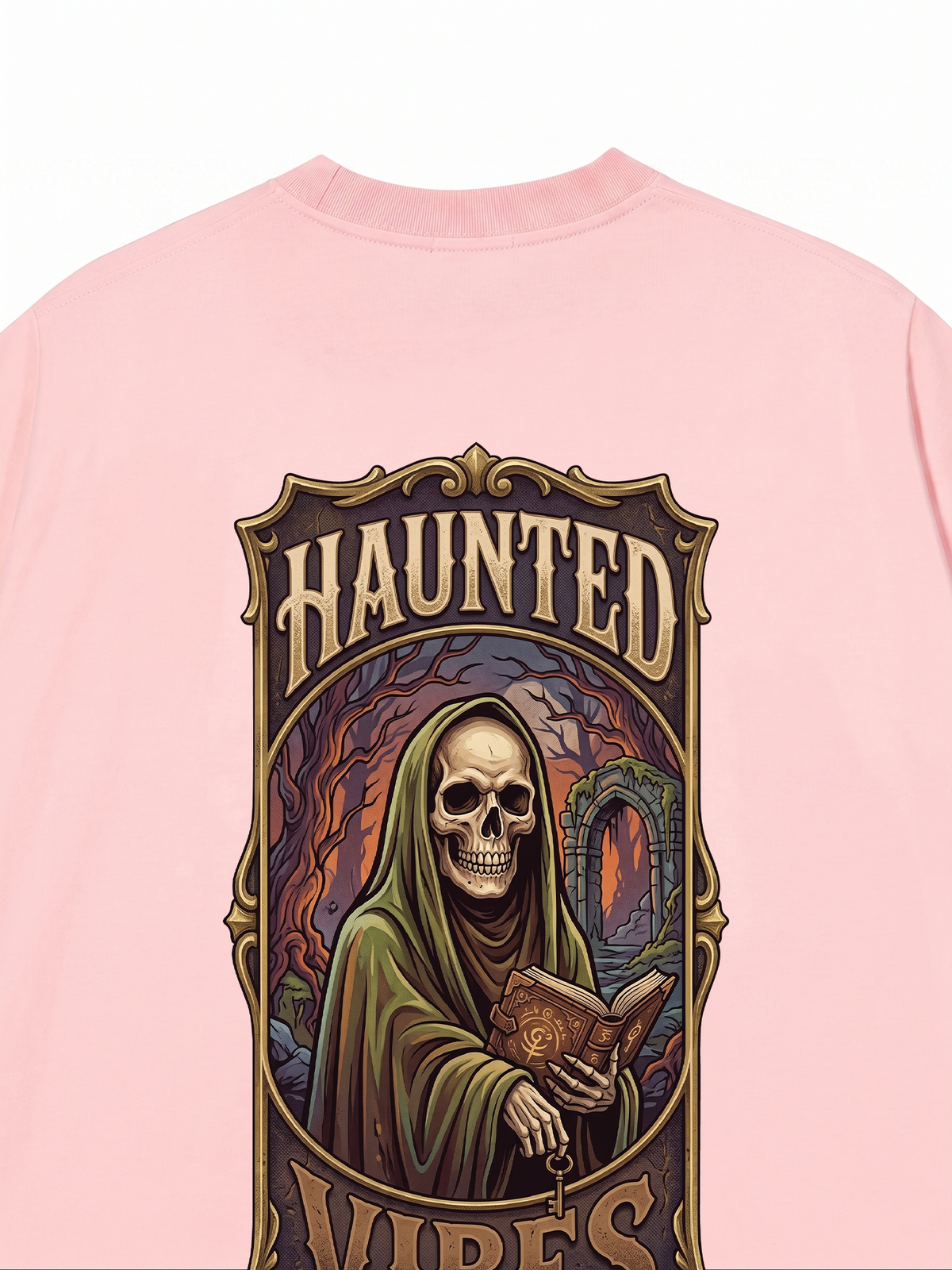 Áo Thun Relaxed Fit Haunted Vibe