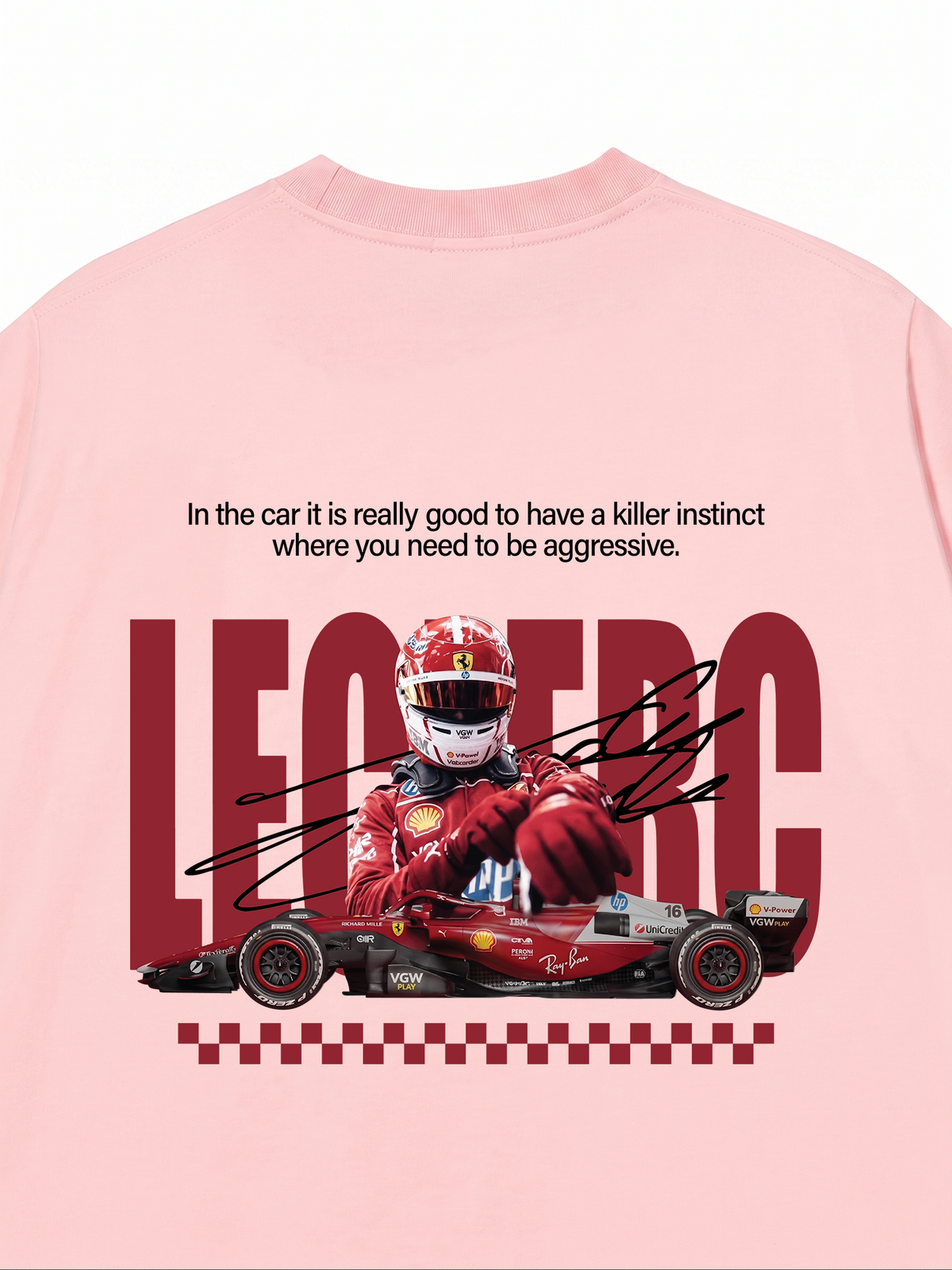 Áo Thun Relaxed Fit Car Leclerc