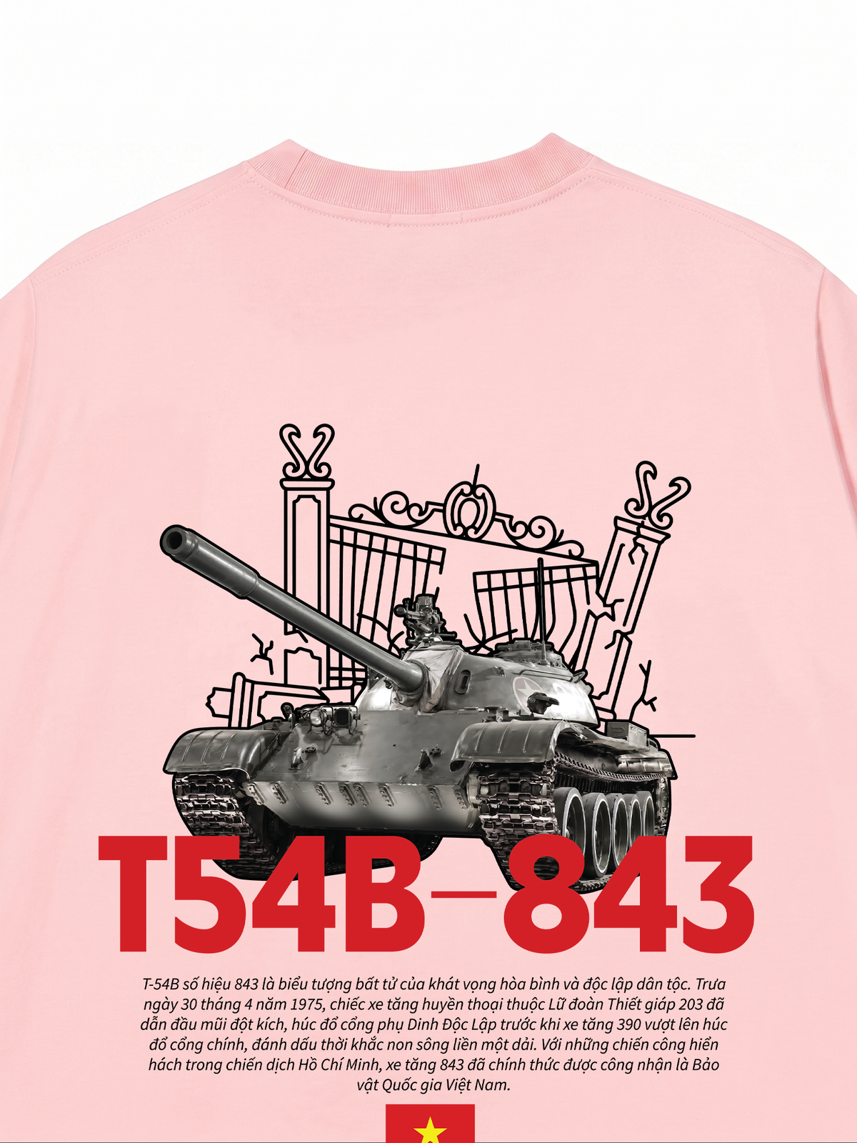 Áo Thun Relaxed Fit Việt Nam T54B-843