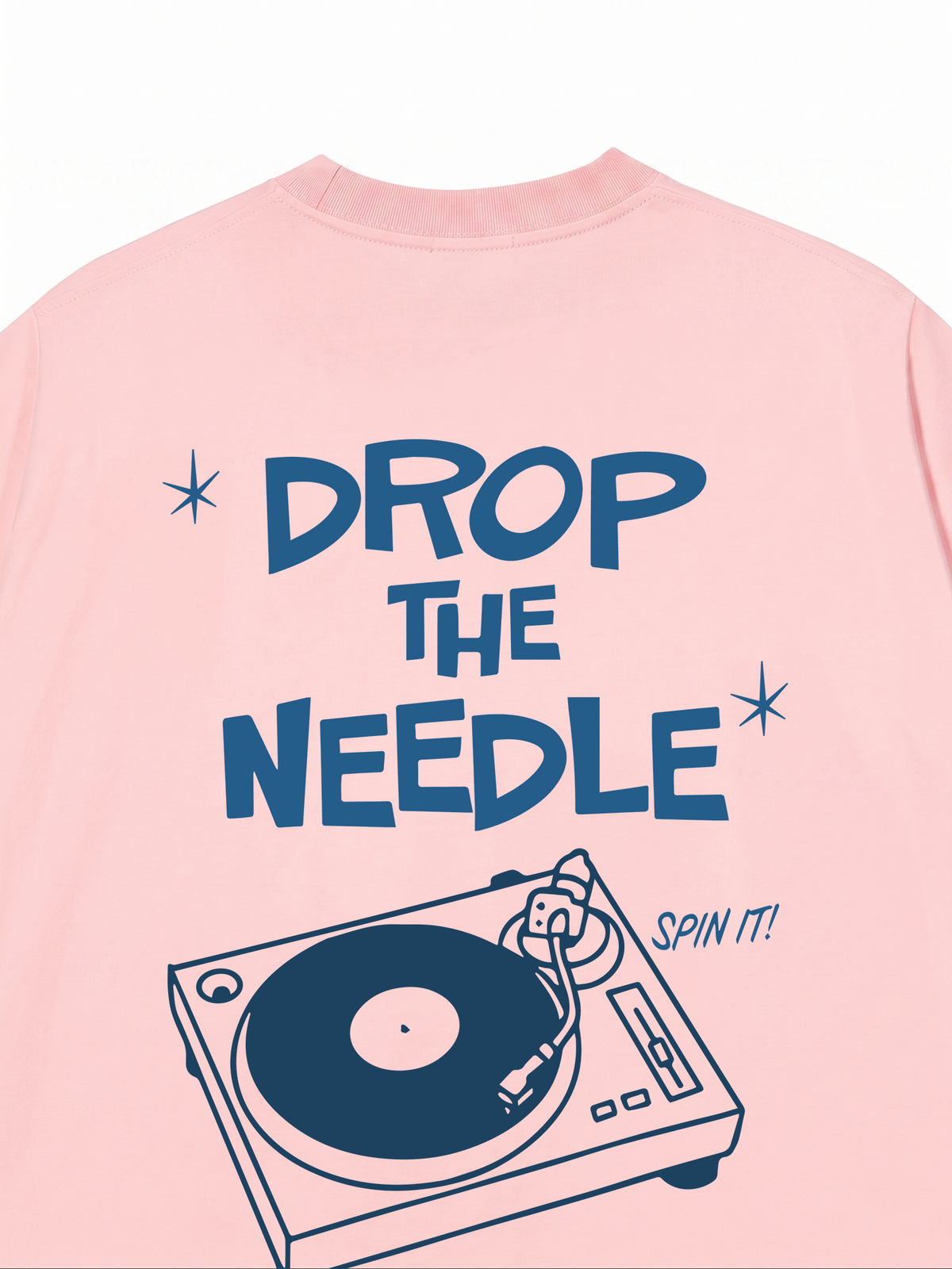 Áo Thun Relaxed Fit Drop The Needle