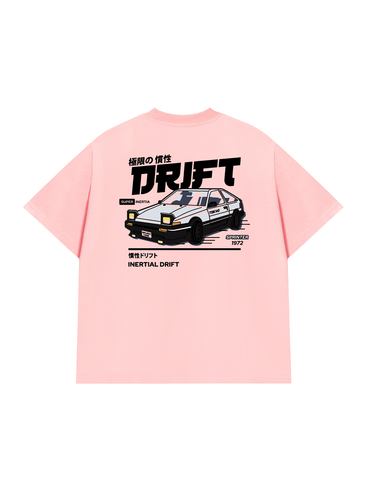 Áo Thun Relaxed Fit Car Drift