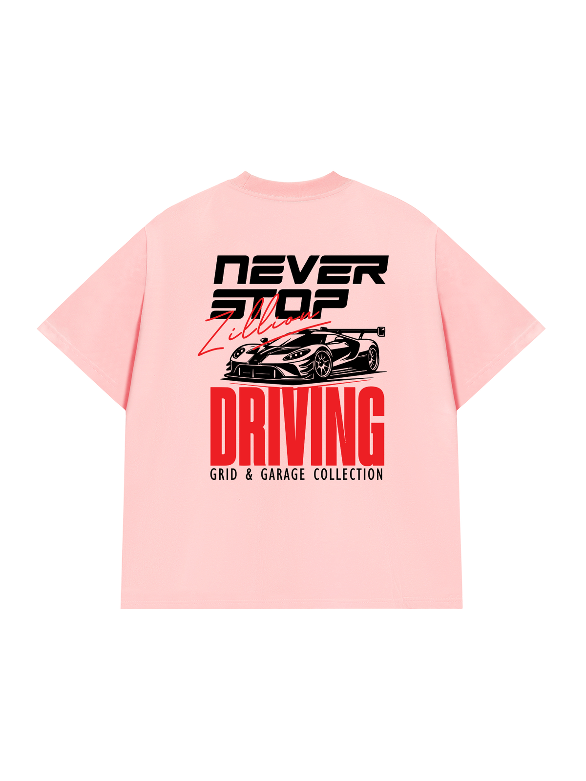Áo Thun Relaxed Fit Never Stop Driving