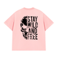 Áo Thun Relaxed Fit Stay Wild And Free