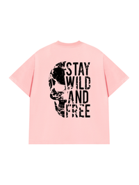 Áo Thun Relaxed Fit Stay Wild And Free