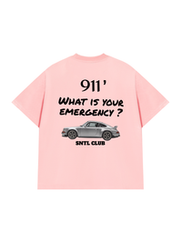 Áo Thun Relaxed Fit Car What Is Your Emergency