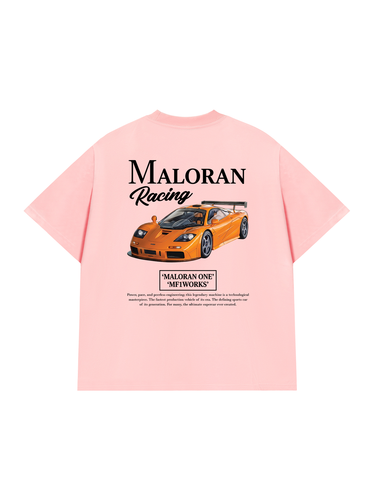 Áo Thun Relaxed Fit Car Maloran Racing