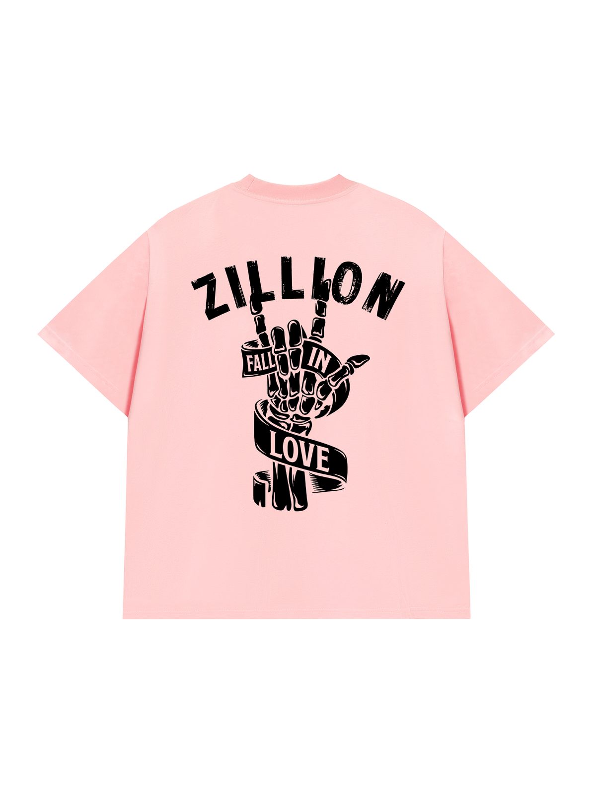 Áo Thun Relaxed Fit Skull Fall In Love