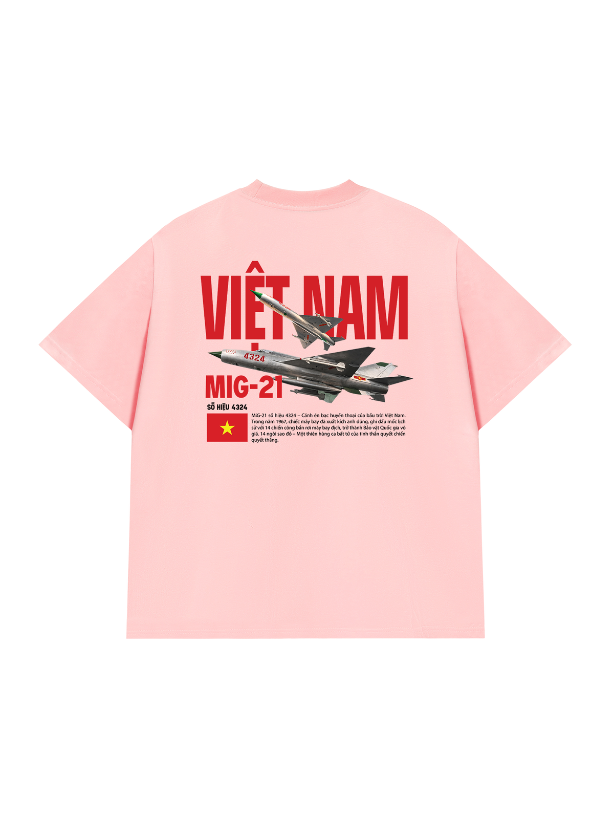 Áo Thun Relaxed Fit Việt Nam Mig-21