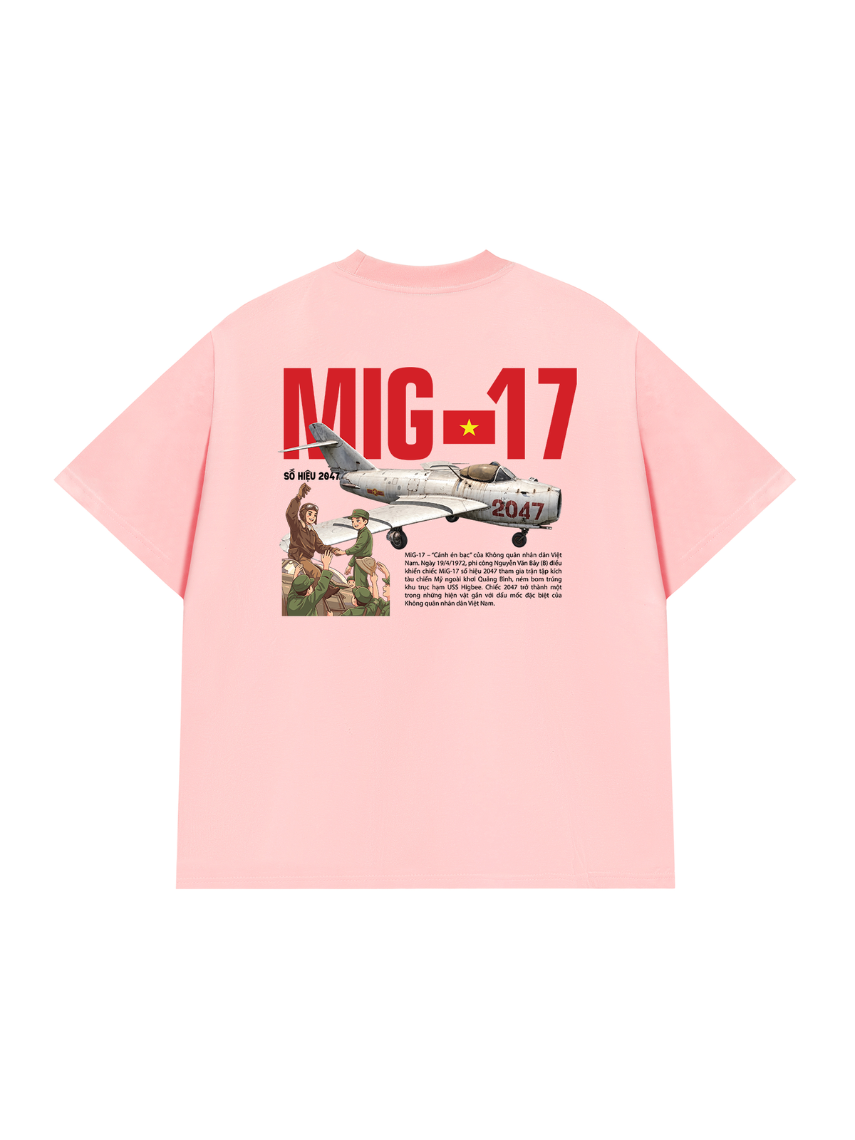 Áo Thun Relaxed Fit Mig-17
