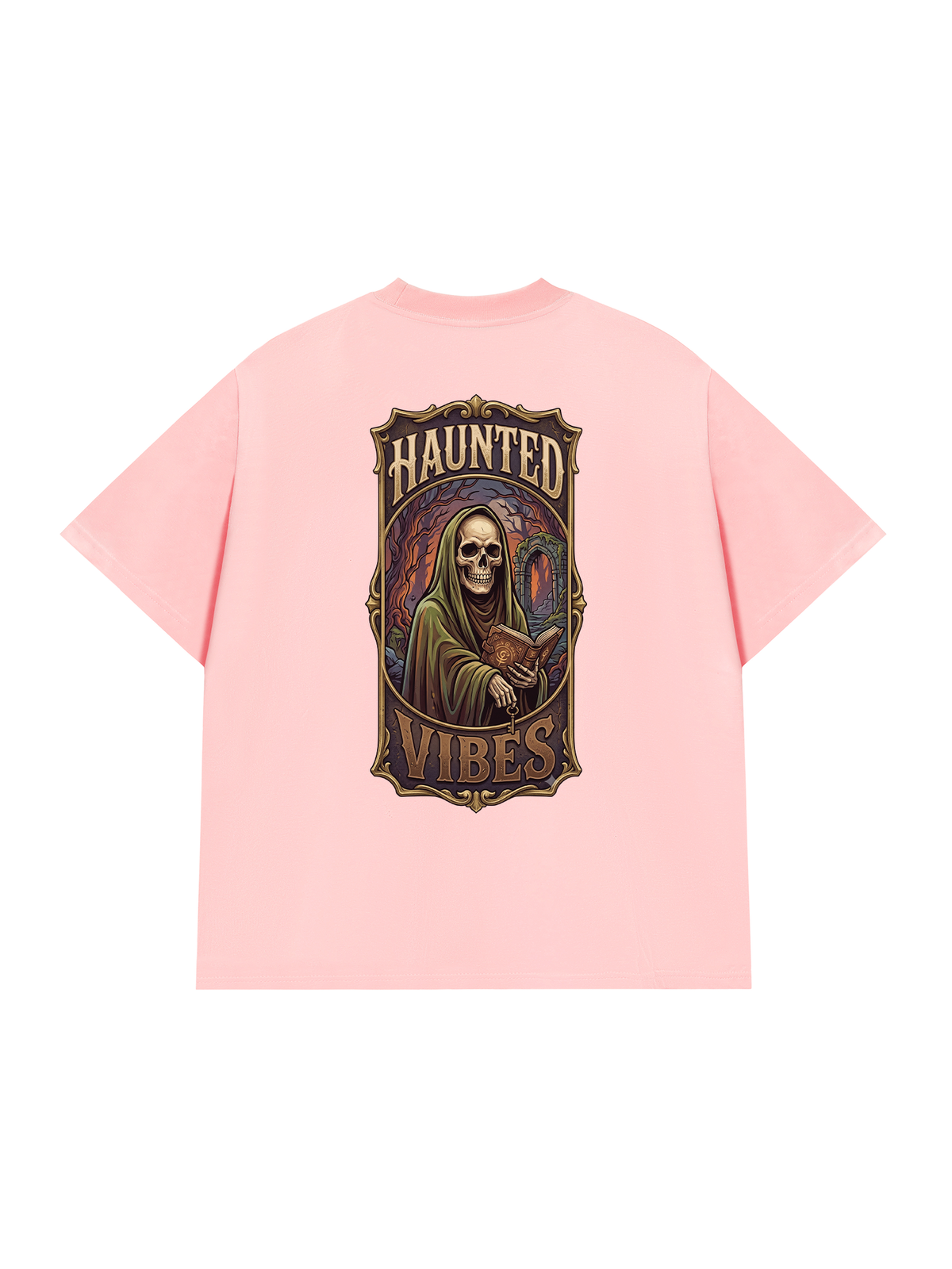 Áo Thun Relaxed Fit Haunted Vibe