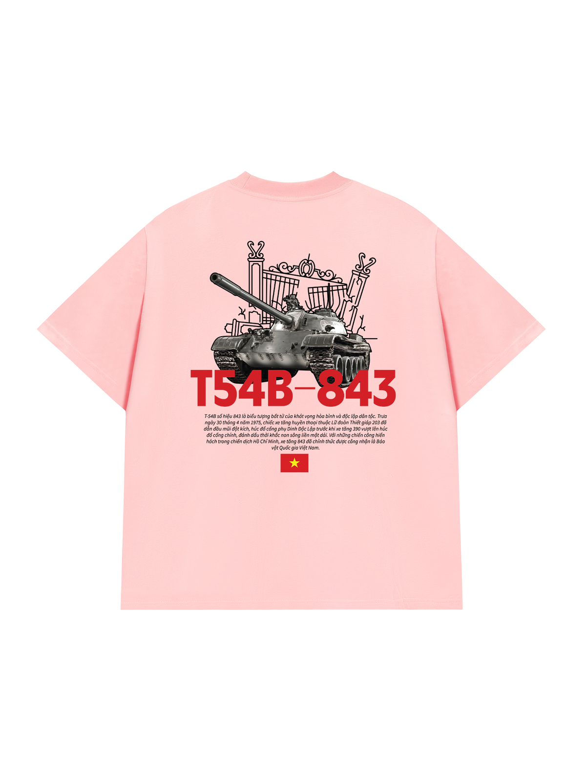 Áo Thun Relaxed Fit Việt Nam T54B-843