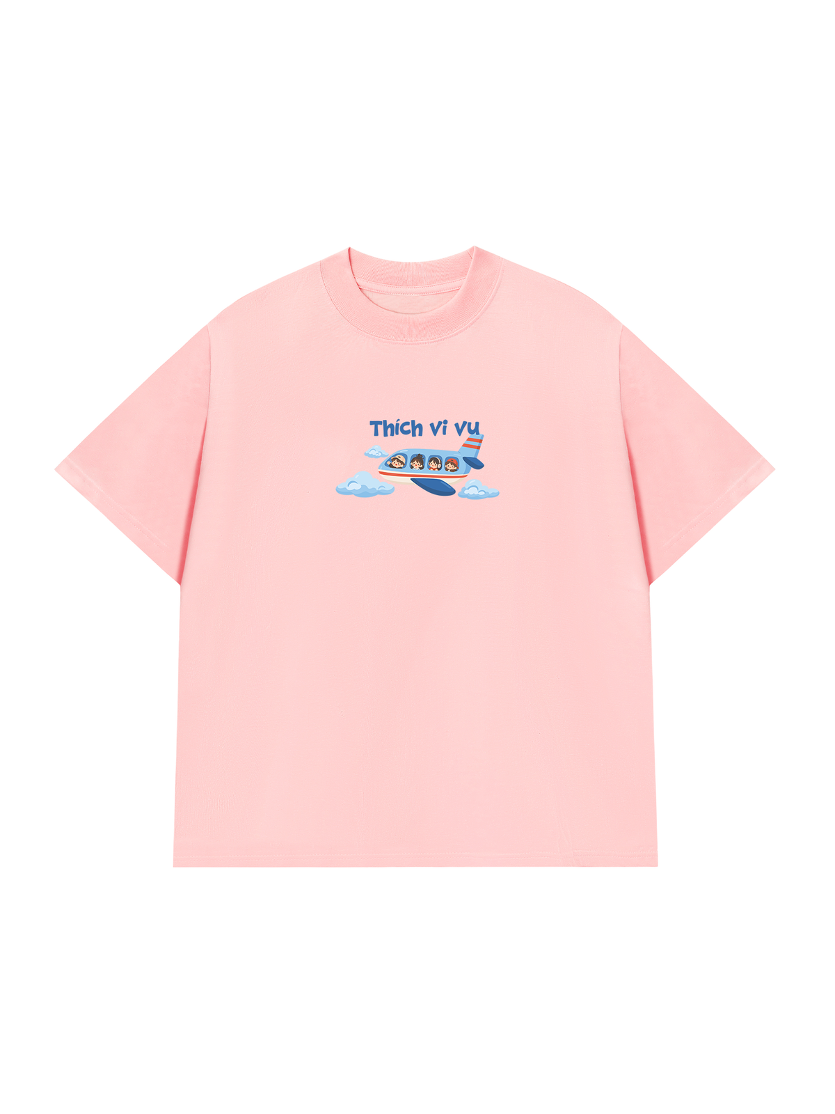 Áo Thun Relaxed Fit Thích Vi Vu